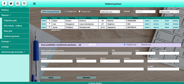 softver za poljoprivrednike - poslovni partneri